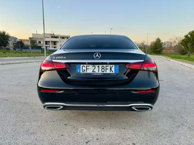 Mercedes-Benz Classe E 2 ANNI DI GARANZIA COMPLETA Nero usata Altamura