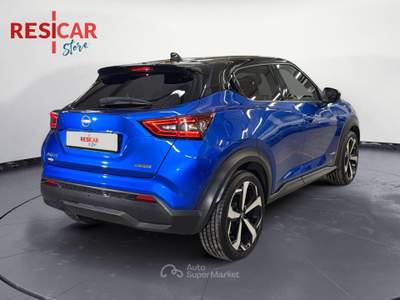 Nissan Juke Juke 1.6 hev tekna Blu/Azzurro usata Alessandria