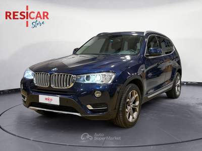 BMW X3 X3 xdrive20d xline auto my16 Blu/Azzurro usata Alessandria