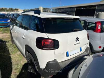 Citroen C3  2021 - c3 aircross 1.5 bluehdi shine s&s 120cv eat6 Bianco usata Roma
