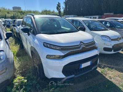 Citroen C3  2021 - c3 aircross 1.5 bluehdi shine s&s 120cv eat6 Bianco usata Roma