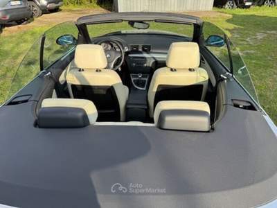BMW Serie 1 120d 120d Cabrio Attiva Nero usata Lamporecchio