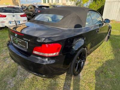 BMW Serie 1 120d 120d Cabrio Attiva Nero usata Lamporecchio