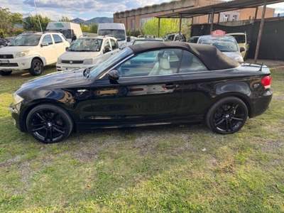 BMW Serie 1 120d 120d Cabrio Attiva Nero usata Lamporecchio