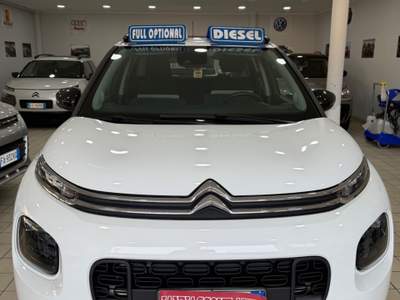 Citroen C3 Aircross 1.6 hdi 2018 full optional Bianco usata Qualiano
