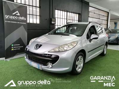 Peugeot 207 SW 1.4 8v X-Line ECO-GPL Argento usata Torino