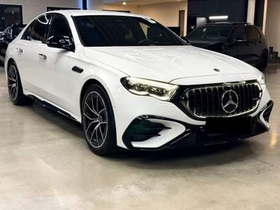 Mercedes-Benz Classe E E 53 AMG Hybrid 4Matic+ Premium Plus *IVA ESPOSTA*PROMO* Bianco usata Roma