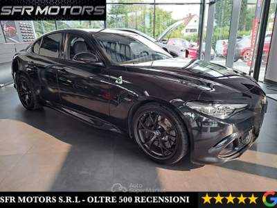 Alfa Romeo Giulia Giulia 2.9 V6 Bi-Turbo AT8 Quadrifoglio *PROMO*24 MESI DI GARANZIA* Nero usata Roma Alfa Romeo Giulia Giulia 2.9 V6 Bi-Turbo AT8 Quadrifoglio *PROMO*24 MESI DI GARANZIA* Nero usata Roma