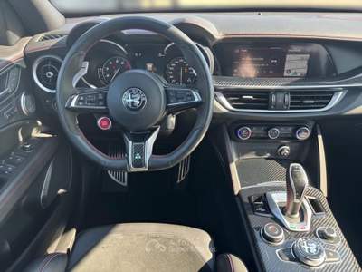Alfa Romeo Stelvio Stelvio 2.9 Bi-Turbo V6 510 CV AT8 Quadrifoglio *PROMO*24 MESI DI GARANZIA* Grigio usata Roma