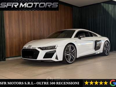 Audi R8 R8 Coupé V10 quattro S tronic performance *IVA ESPOSTA* Bianco usata Roma