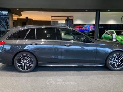 Mercedes-Benz Classe C C 220 d Mild hybrid S.W. AMG Line Premium  *IVA ESPOSTA*PROMO* Grigio usata Roma