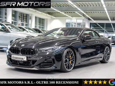 BMW Serie 8 850i M850i xDrive Cabrio *IVA ESPOSTA*PROMO BMW* Nero usata Roma