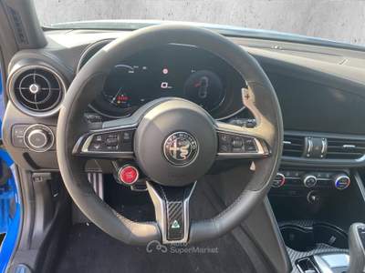 Alfa Romeo Giulia Giulia 2.9 V6 Bi-Turbo AT8 Quadrifoglio *IVA ESPOSTA* Blu/Azzurro usata Roma