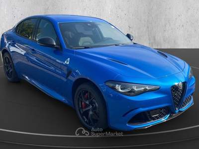 Alfa Romeo Giulia Giulia 2.9 V6 Bi-Turbo AT8 Quadrifoglio *IVA ESPOSTA* Blu/Azzurro usata Roma