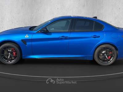 Alfa Romeo Giulia Giulia 2.9 V6 Bi-Turbo AT8 Quadrifoglio *IVA ESPOSTA* Blu/Azzurro usata Roma