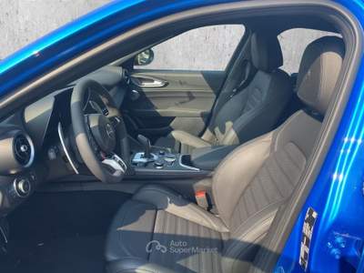 Alfa Romeo Giulia Giulia 2.9 V6 Bi-Turbo AT8 Quadrifoglio *IVA ESPOSTA* Blu/Azzurro usata Roma