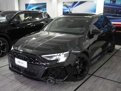 Audi RS 3 SPB TFSI quattro Stronic+Tetto apribile Nero usata Pozzuoli