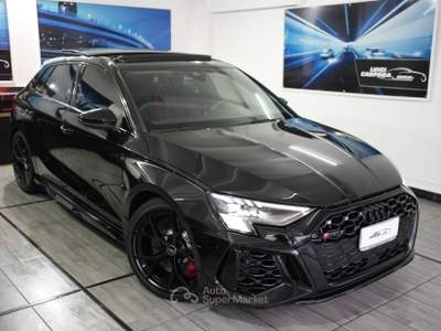 Audi RS 3 SPB TFSI quattro Stronic+Tetto apribile Nero usata Pozzuoli