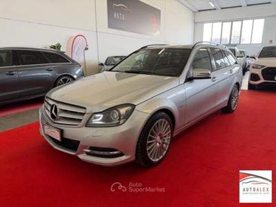 Mercedes-Benz Classe C C SW 220 cdi (BE) Avantgarde Argento usata Casarsa della Delizia