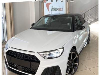 Audi A1 SPB 30 TFSI S tronic Identity Black Bianco usata San Felice a Cancello