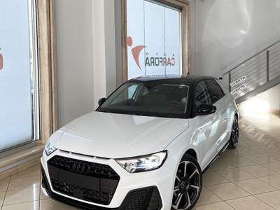 Audi A1 SPB 30 TFSI S tronic Identity Black Bianco usata San Felice a Cancello