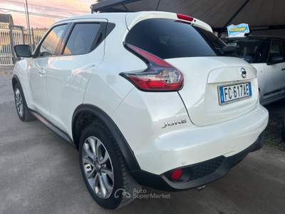 Nissan Juke 2015 - TEKNA, TELECAMERA 360* Bianco usata Terlizzi