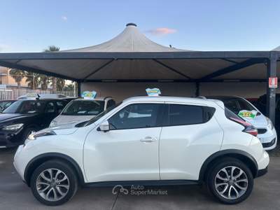 Nissan Juke 2015 - TEKNA, TELECAMERA 360* Bianco usata Terlizzi