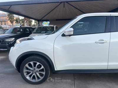 Nissan Juke 2015 - TEKNA, TELECAMERA 360* Bianco usata Terlizzi