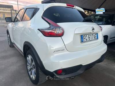 Nissan Juke 2015 - TEKNA, TELECAMERA 360* Bianco usata Terlizzi