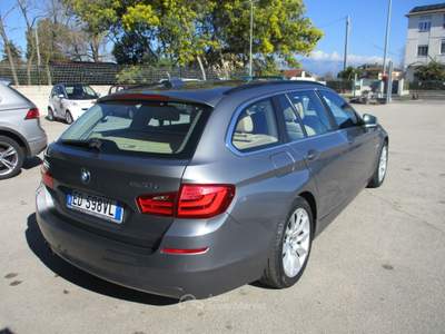 BMW Serie 5 520d 520 520d Touring Futura AUTOMATICA Grigio usata Latina