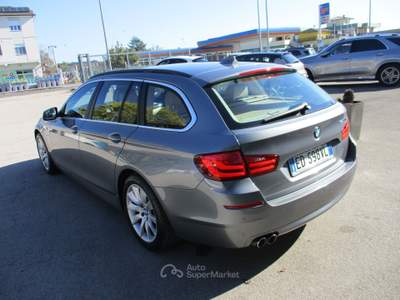 BMW Serie 5 520d 520 520d Touring Futura AUTOMATICA Grigio usata Latina