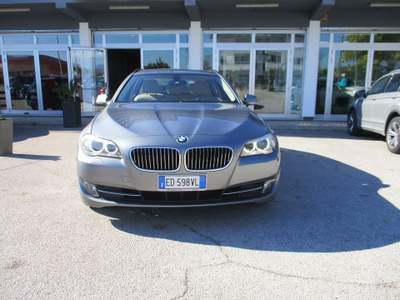 BMW Serie 5 520d 520 520d Touring Futura AUTOMATICA Grigio usata Latina