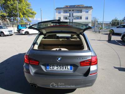BMW Serie 5 520d 520 520d Touring Futura AUTOMATICA Grigio usata Latina