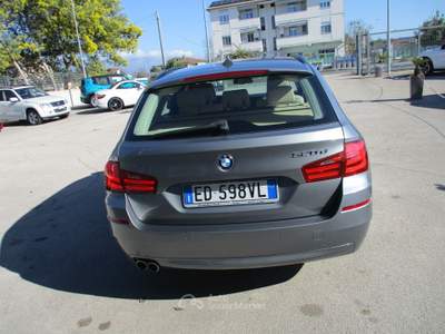 BMW Serie 5 520d 520 520d Touring Futura AUTOMATICA Grigio usata Latina