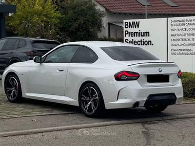 BMW Serie 2 220d 220d 48V Coupé Msport Pro *IVA ESPOSTA*PREZZO PROMO* Bianco usata Roma