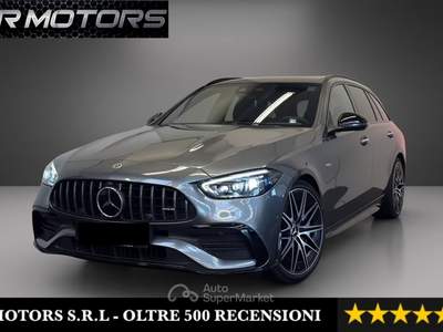 Mercedes-Benz Classe C C 43 AMG 4Matic+ Mild hybrid S.W. Premium Plus *IVA ESPOSTA*TETTO* Grigio usata Roma