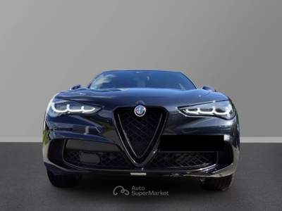 Alfa Romeo Stelvio Stelvio 2.9 Bi-Turbo V6 520 CV AT8 Q4 Quadrifoglio *IVA ESPOSTA*AKRAPOVIC* Nero usata Roma