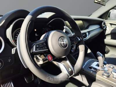Alfa Romeo Stelvio Stelvio 2.9 Bi-Turbo V6 520 CV AT8 Q4 Quadrifoglio *IVA ESPOSTA*AKRAPOVIC* Nero usata Roma