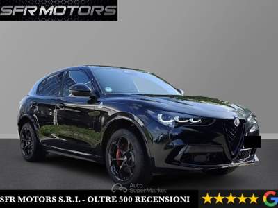 Alfa Romeo Stelvio Stelvio 2.9 Bi-Turbo V6 520 CV AT8 Q4 Quadrifoglio *IVA ESPOSTA*AKRAPOVIC* Nero usata Roma