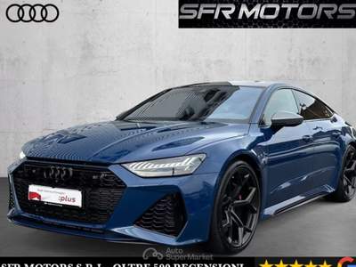 Audi A7 RS 7 SPB quattro tiptronic performance *TETTO*IVA ESPOSTA* Blu/Azzurro usata Roma