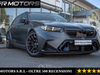 BMW Serie 5 518i M5 Touring X-DRIVE *CARBON*TETTO*IVA ESPOSTA* Grigio usata Roma