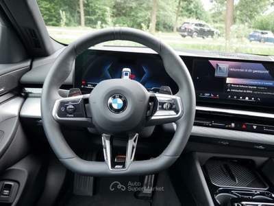 BMW Serie 5 520d 520d 48V xDrive Touring Msport Pro *IVA ESPOSTA* Bianco usata Roma