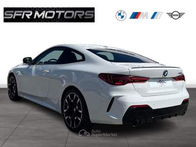 BMW Serie 4 430d 430d 48V xDrive Coupé Msport *IVA ESPOSTA* Bianco usata Roma