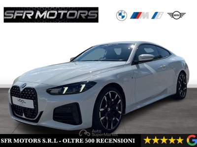 BMW Serie 4 430d 430d 48V xDrive Coupé Msport *IVA ESPOSTA* Bianco usata Roma