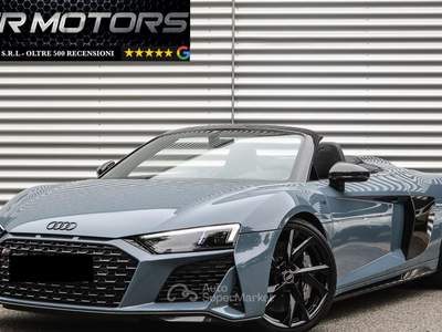 Audi R8 R8 Spyder V10 RWD S tronic performance *CARBONIO*IVA ESPOSTA*GARANZIA 2027* Grigio usata Roma