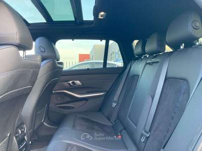 BMW Serie 3 320d 320 d Touring mhev 48V xdrive Msport auto Grigio usata Treia