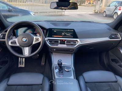 BMW Serie 3 320d 320 d Touring mhev 48V xdrive Msport auto Grigio usata Treia