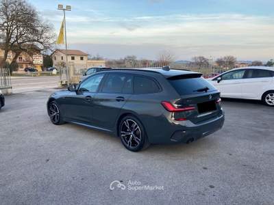 BMW Serie 3 320d 320 d Touring mhev 48V xdrive Msport auto Grigio usata Treia