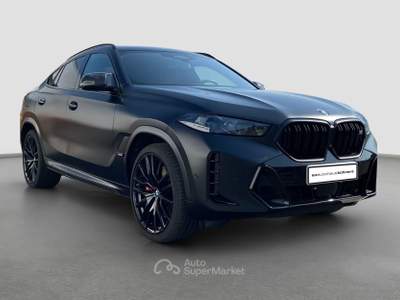 BMW X6 X6 M60i 48V Msport Pro *IVA ESPOSTA*TETTO*HEAD*360* Nero usata Roma