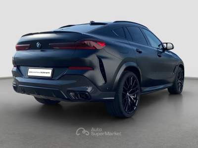 BMW X6 X6 M60i 48V Msport Pro *IVA ESPOSTA*TETTO*HEAD*360* Nero usata Roma